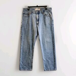 Vintage Levis 505 Men's Size‎ 36x30 Blue Regular Fit Tapered Leg Y2K 2000s